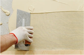 Adhesive and Trowel